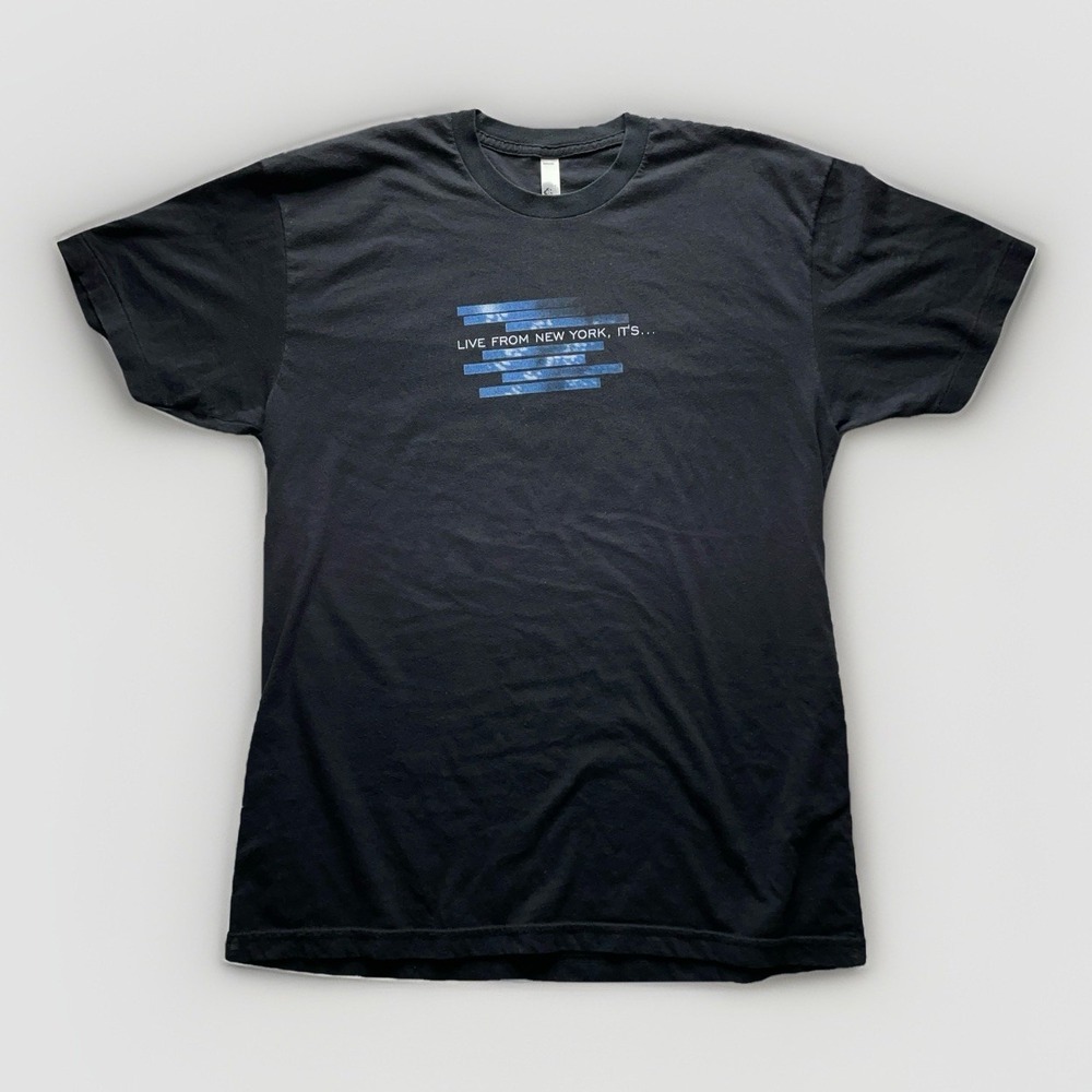 Vintage 2009 SNL Live From New York It's Saturday Night Live Promo Shirt Large